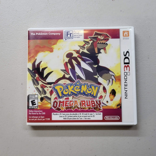 Pokemon Omega Ruby Nintendo 3DS (Cib)