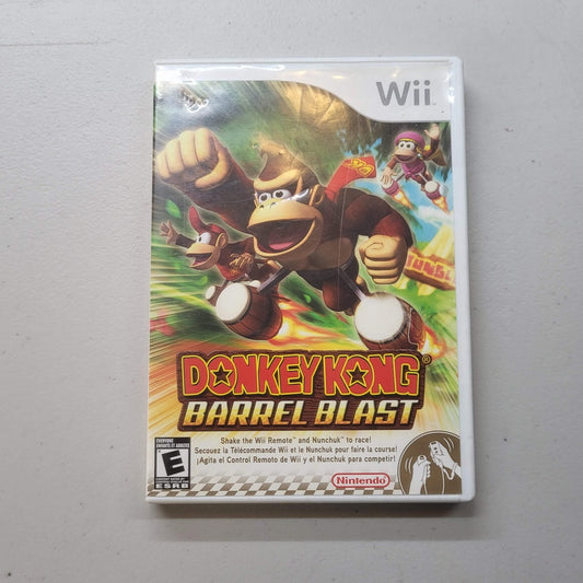 Donkey Kong Barrel Blast Wii (Cib)