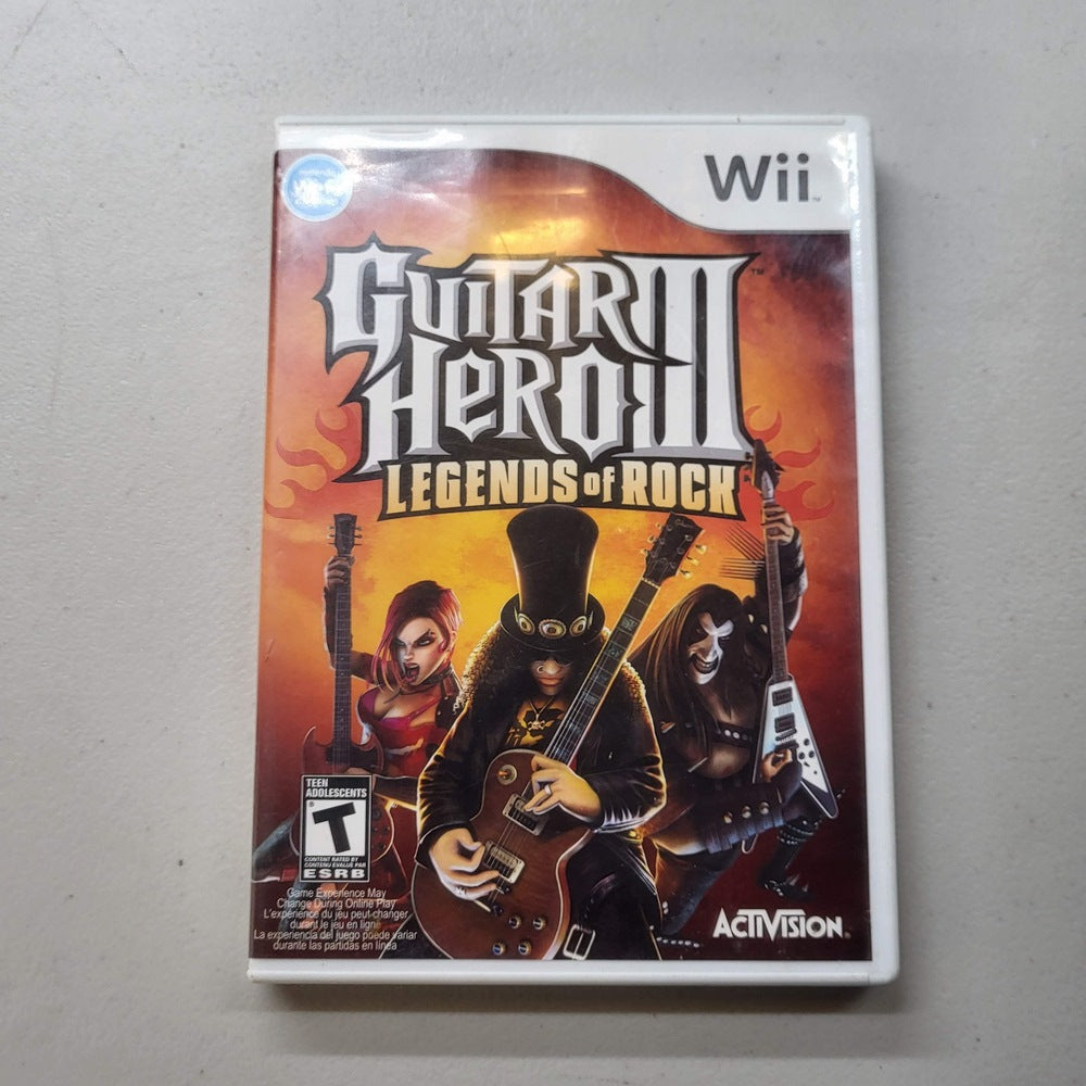 Guitar Hero III Legends Of Rock Wii  (Cib)