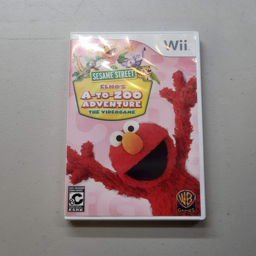 Sesame Street: Elmo's A-To-Zoo Adventure [Not For Resale] Wii  (Cib)