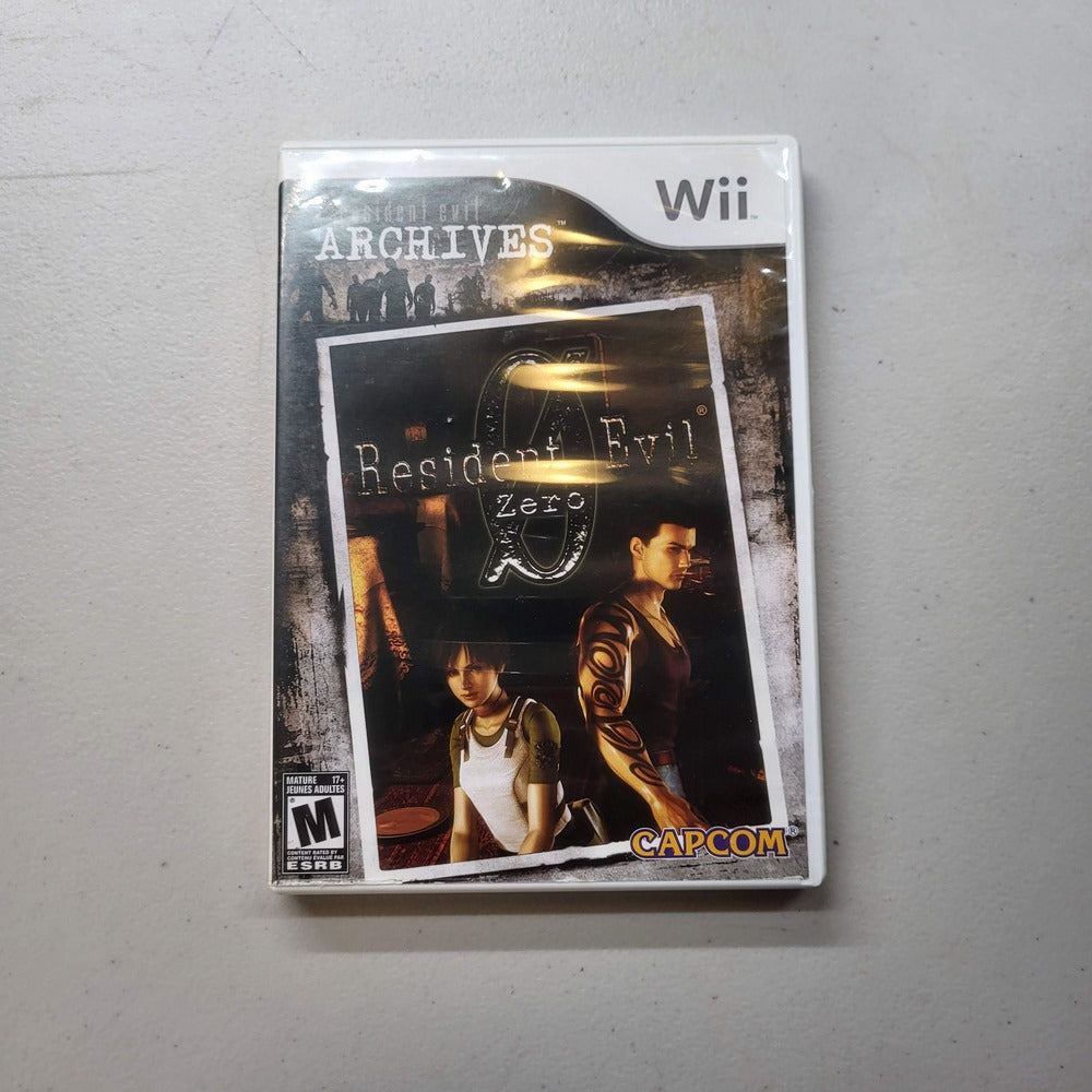 Resident Evil Archives: Resident Evil Zero Wii   (Cib)