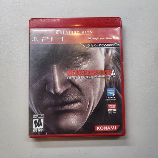 Metal Gear Solid 4 Guns Of The Patriots [Greatest Hits] Playstation 3  (Cib)