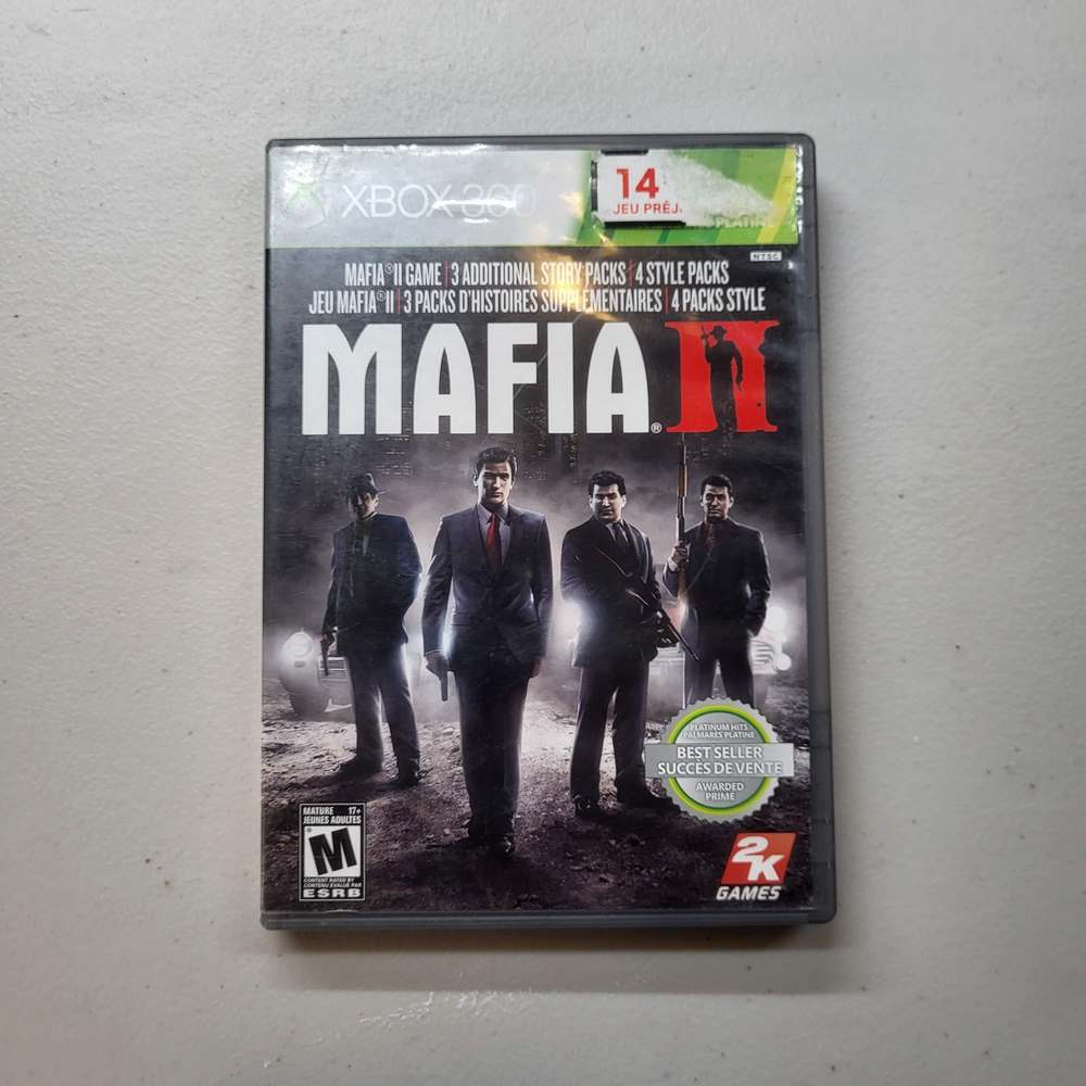 Mafia II [Platinum Hits] Xbox 360  (Cib) (Condition-)