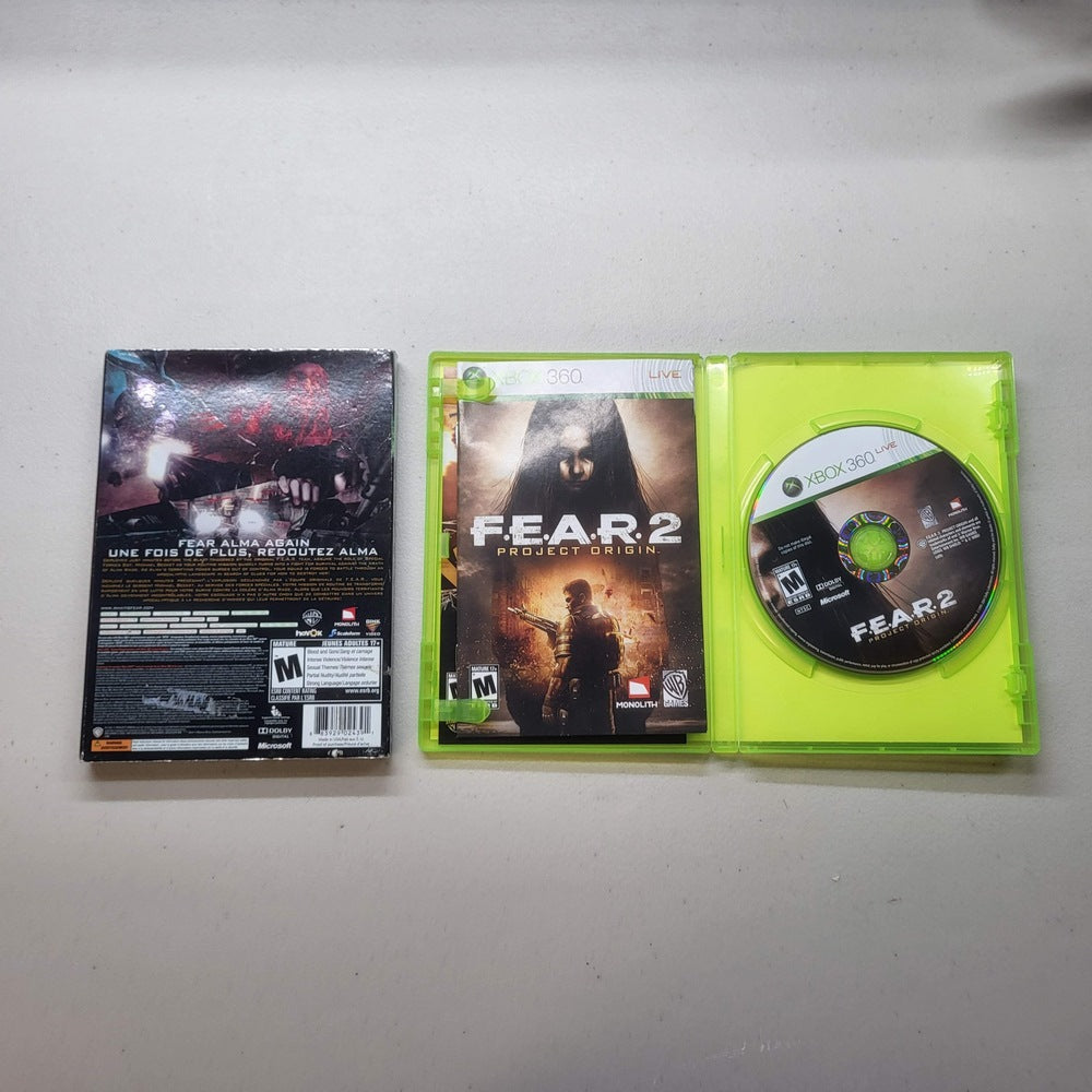 F.E.A.R. 2 Project Origin Xbox 360  (Cib)