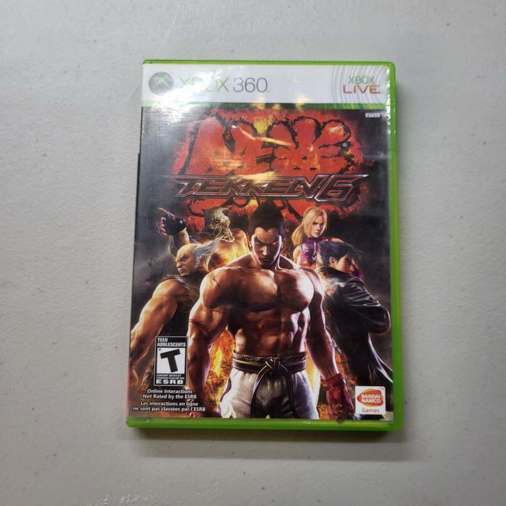 Tekken 6 Xbox 360  (Cib)