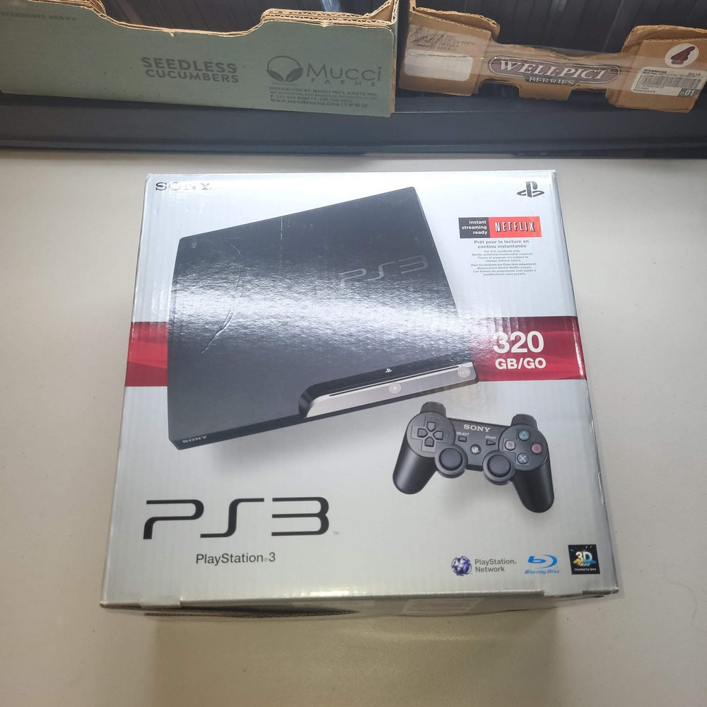 Console PlayStation 3 Slim System 320GB (CIB)