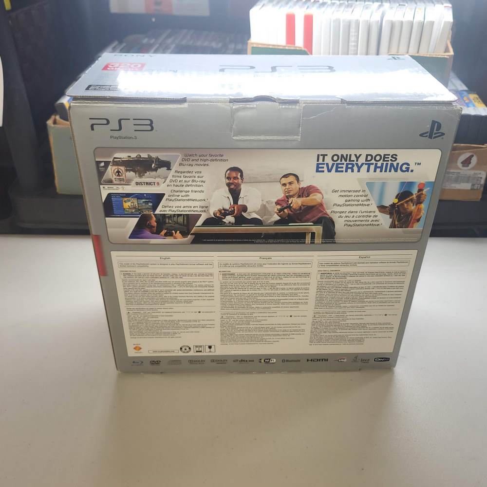 Console PlayStation 3 Slim System 320GB (CIB)