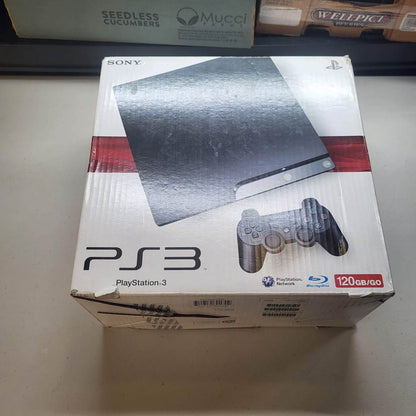 Console  Playstation 3 Slim System 120 GB CECH-2001A  (CIB)