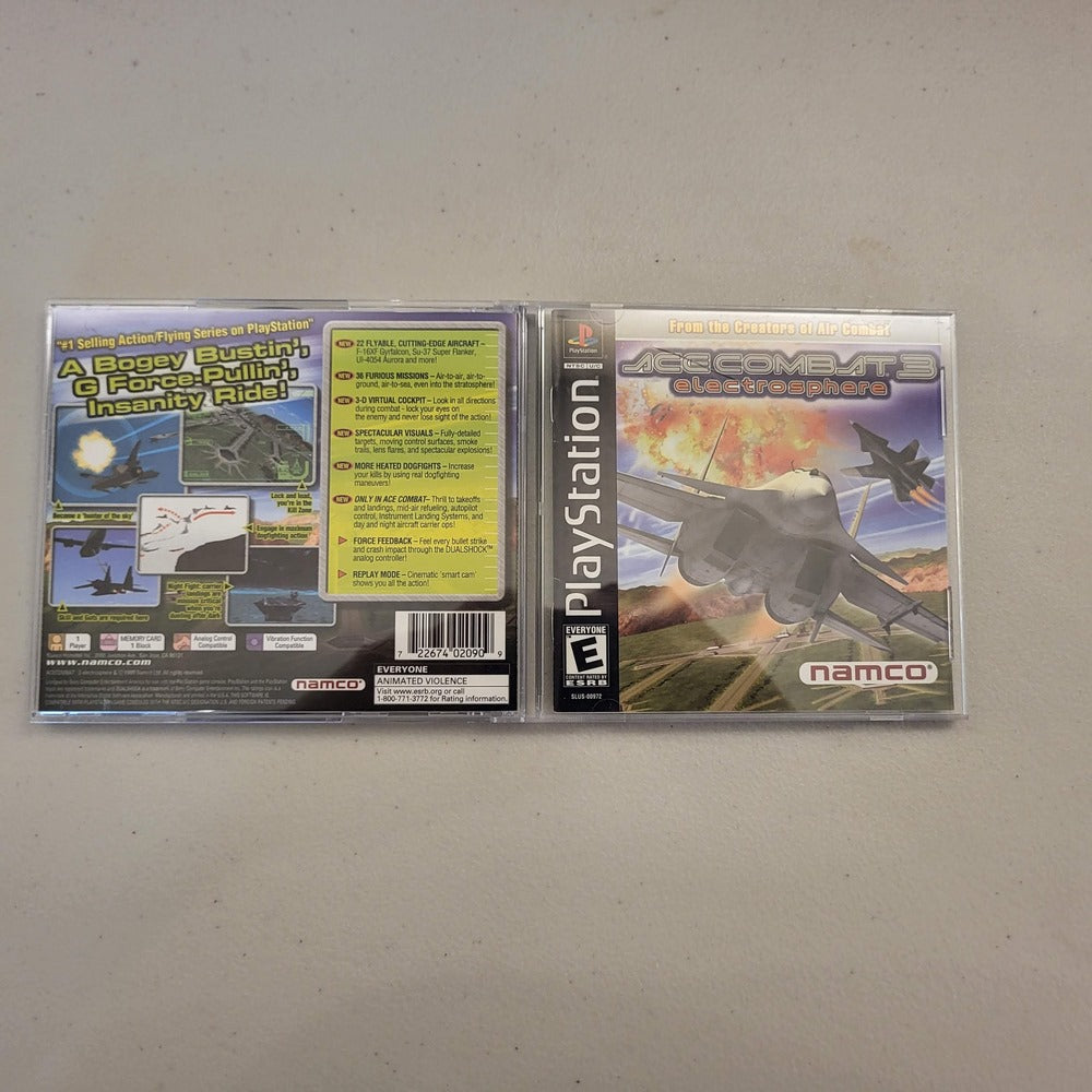 Ace Combat 3 Electrosphere Playstation (Cib)