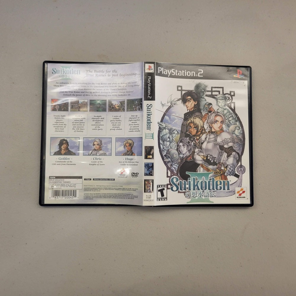 Suikoden 3 Playstation 2   (Cib)