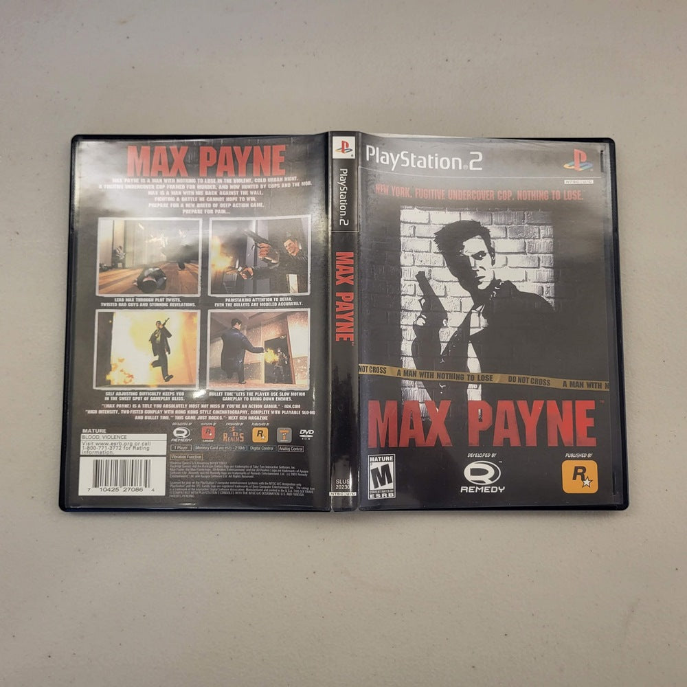 Max Payne Playstation 2 (Cib)