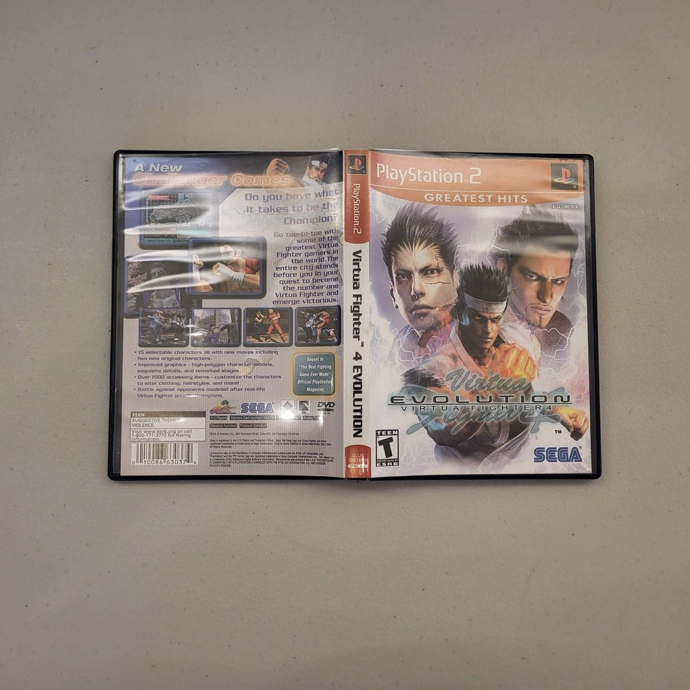 Virtua Fighter 4 Evolution Playstation 2  (Cib) Greatest Hits