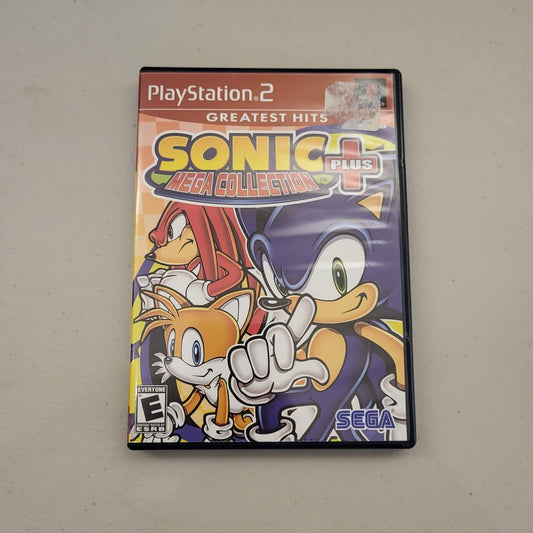 Sonic Mega Collection Plus Playstation 2  (Cib) Greatest Hits