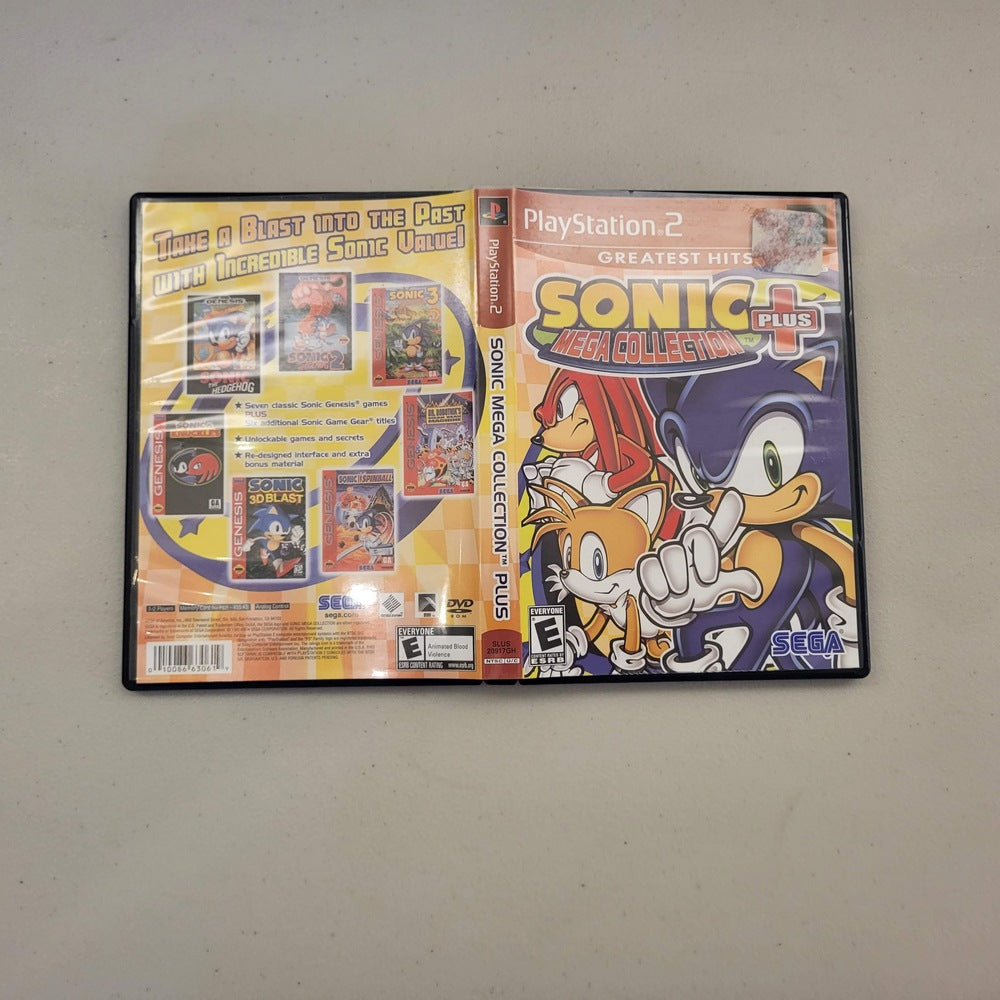 Sonic Mega Collection Plus Playstation 2  (Cib) Greatest Hits