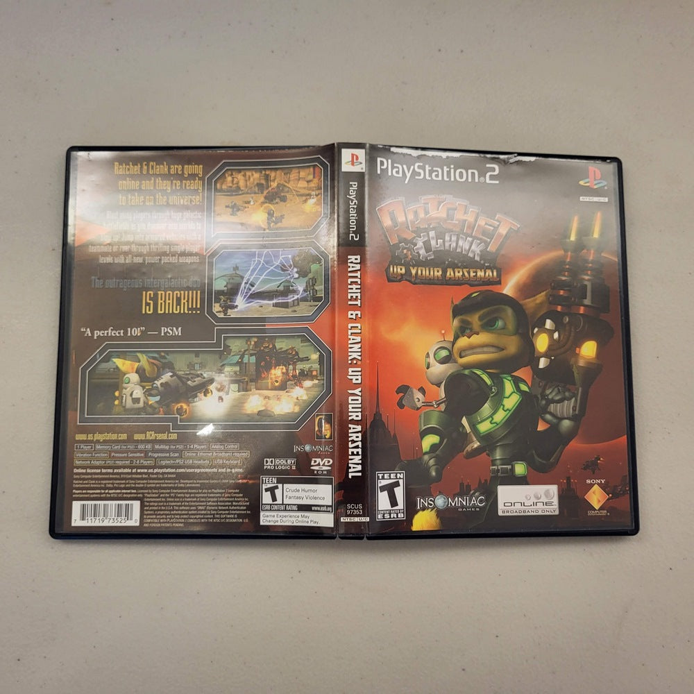 Ratchet & Clank Up Your Arsenal Playstation 2  (Cib)