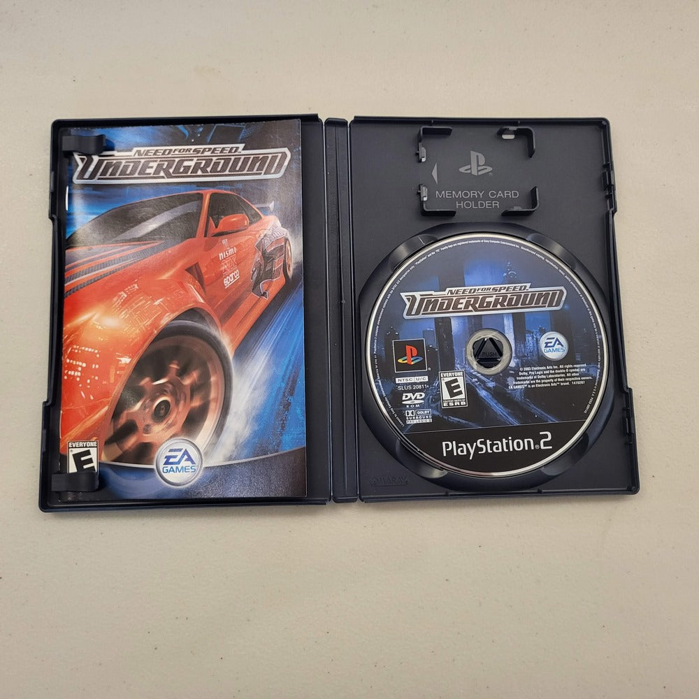 Need for Speed Underground Playstation 2  (Cib)