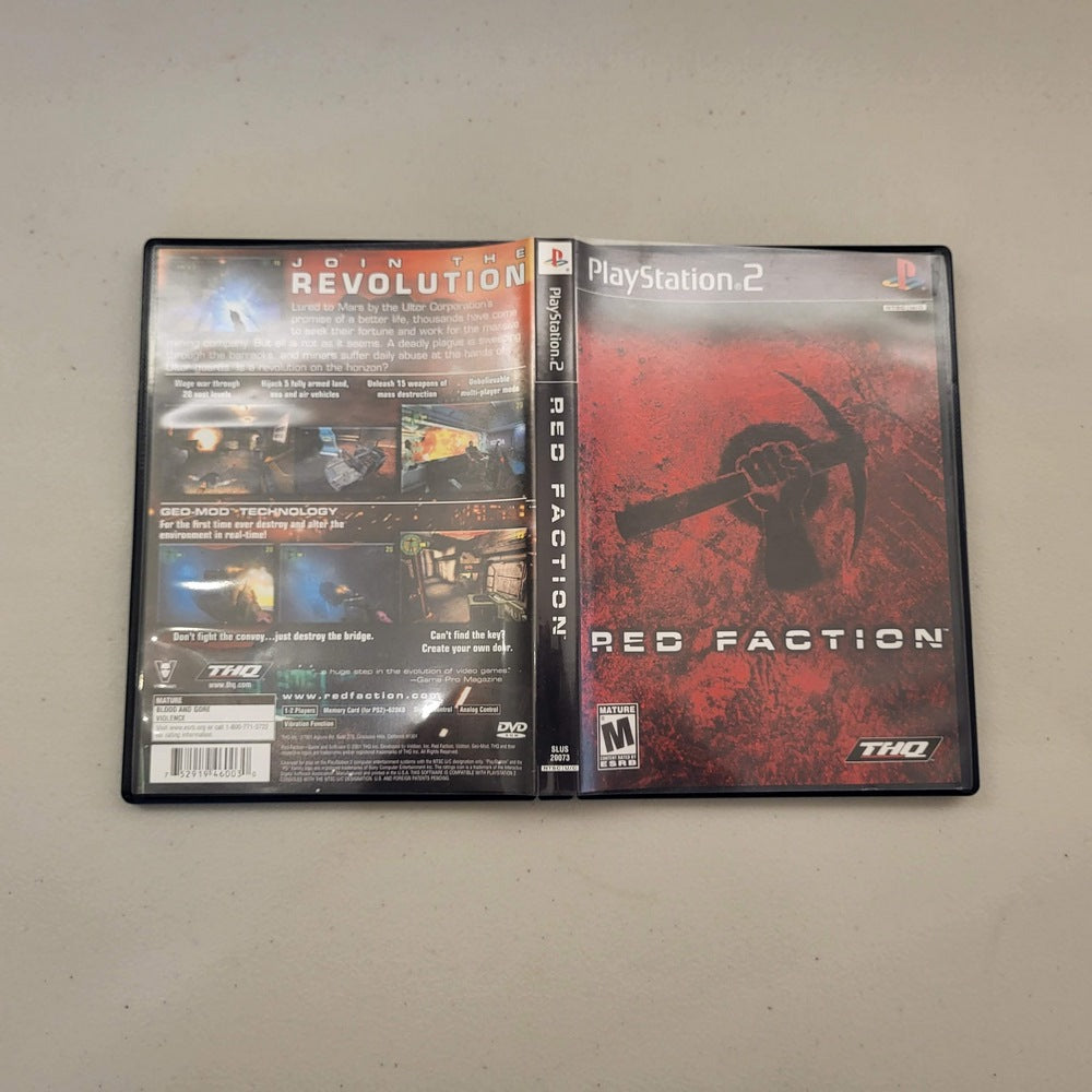 Red Faction Playstation 2  (Cib)