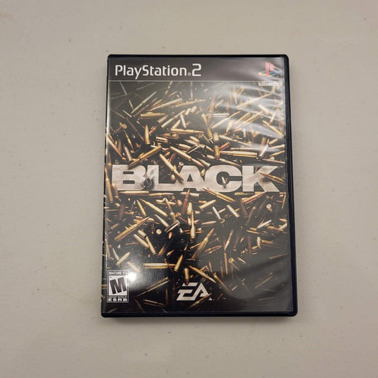 Black Playstation 2  (Cib)