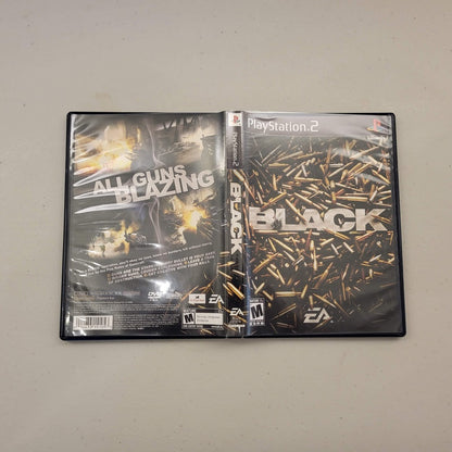 Black Playstation 2  (Cib)