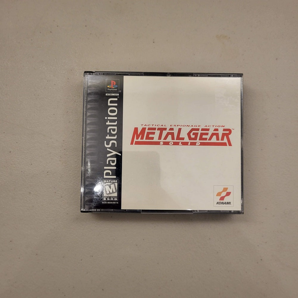 Metal Gear Solid Playstation (Cib)