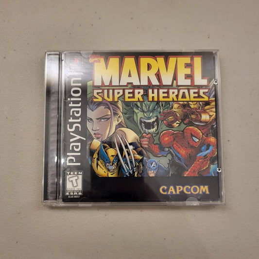 Marvel Super Heroes Playstation  (Cib)