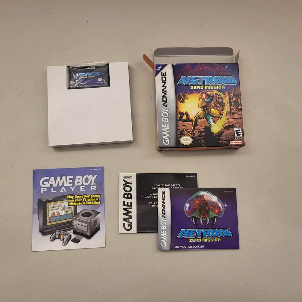 Metroid Zero Mission GameBoy Advance (Cib)