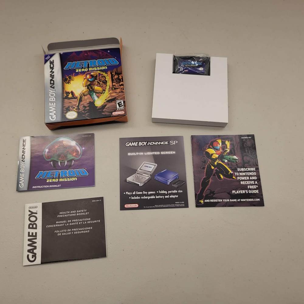 Metroid Zero Mission GameBoy Advance (Cib)