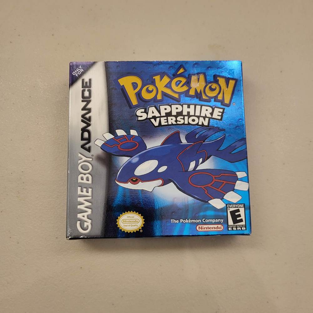 Pokemon Sapphire GameBoy Advancee (Cib)