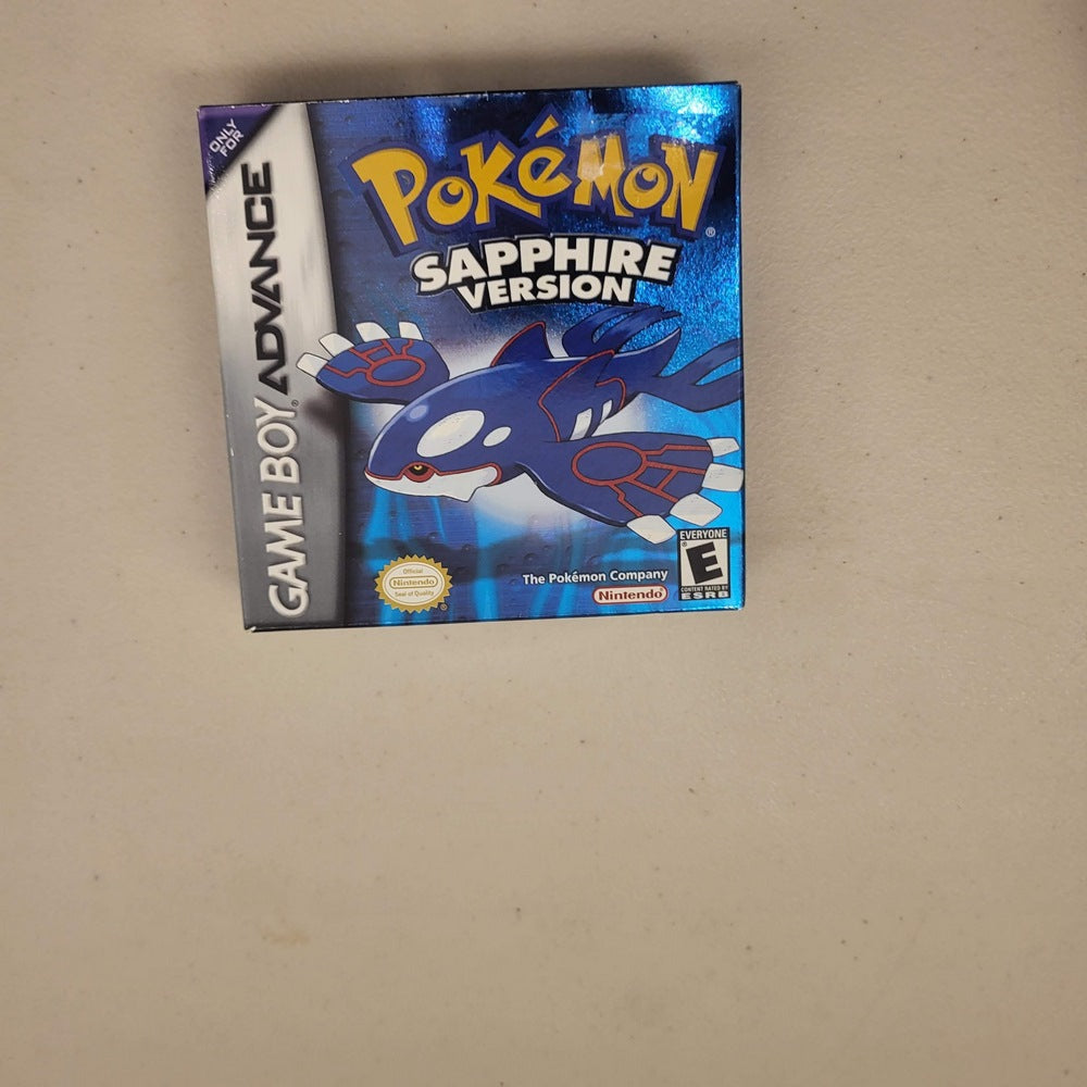 Pokemon Sapphire GameBoy Advancee (Cib)