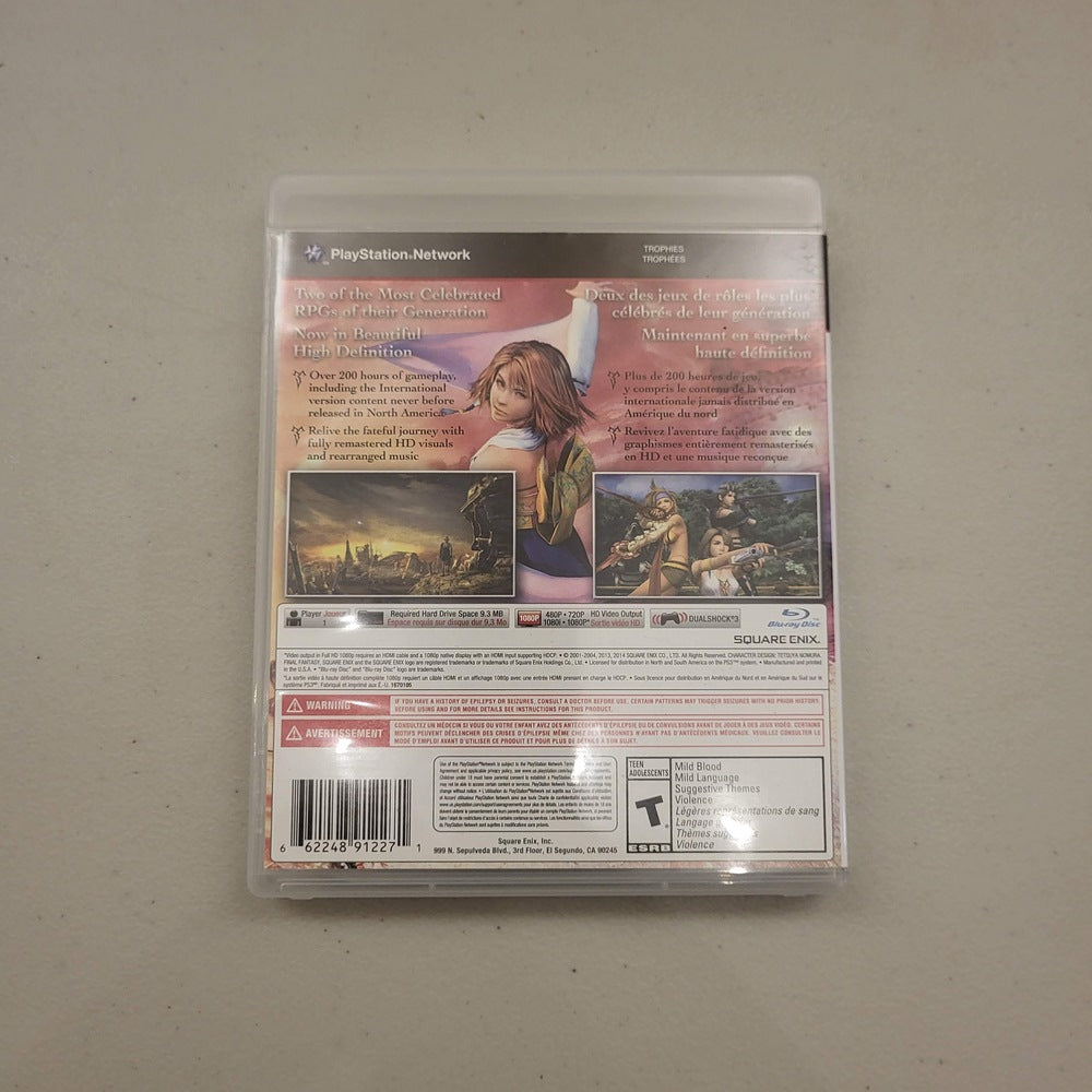 Final Fantasy X X-2 HD Remaster Playstation 3 (Cib)