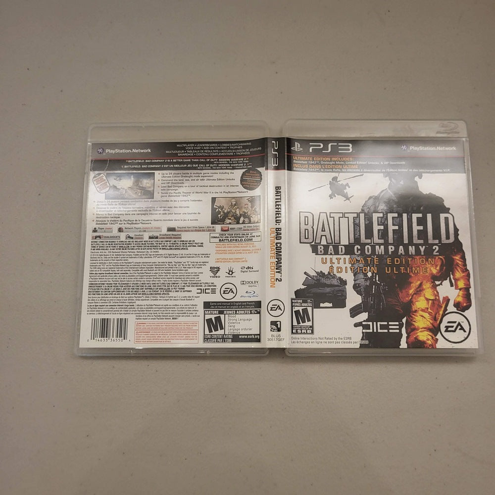 Battlefield: Bad Company 2 [Ultimate Edition] Playstation 3  (Cib)