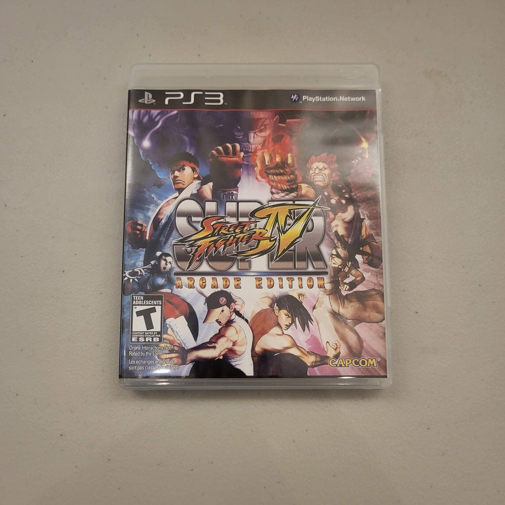 Super Street Fighter IV: Arcade Edition Playstation 3  (Cib)