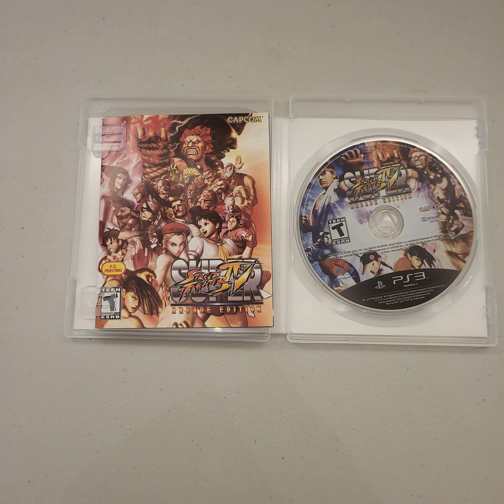 Super Street Fighter IV: Arcade Edition Playstation 3  (Cib)