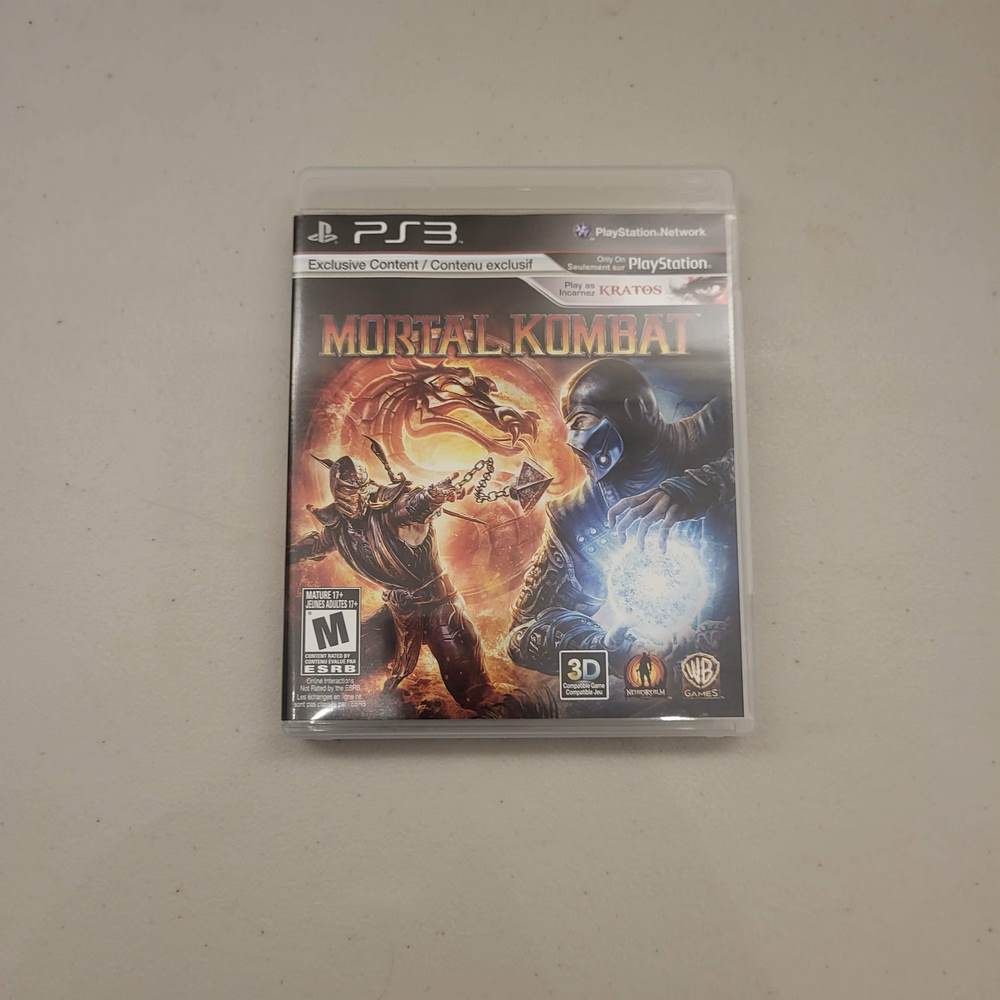 Mortal Kombat Playstation 3  (Cib)