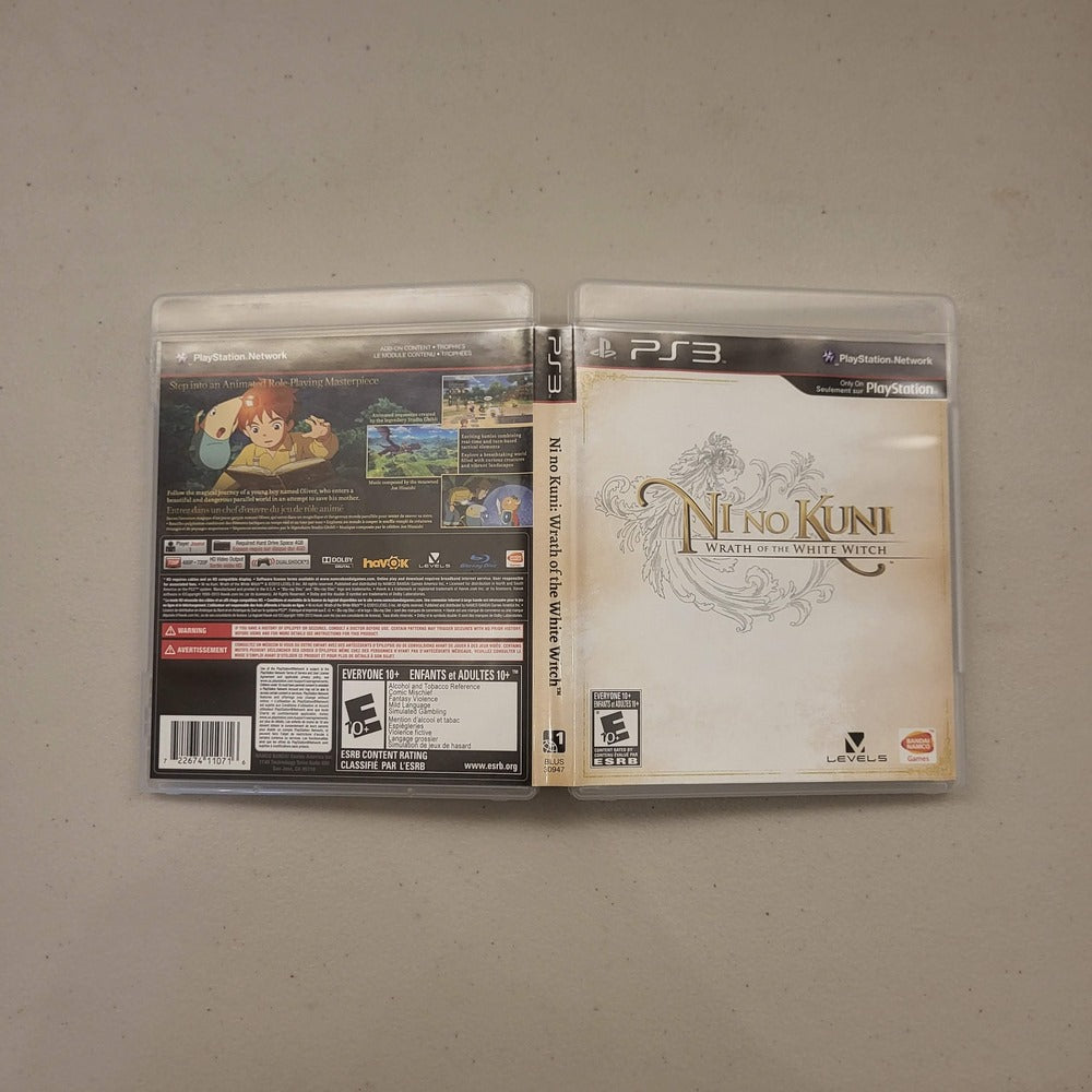 Ni No Kuni Wrath of the White Witch Playstation 3  (Cib)