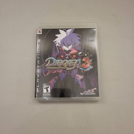 Disgaea 3 Absense of Justice Playstation 3  (Cib)