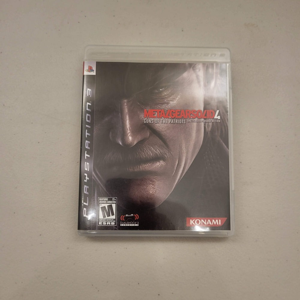 Metal Gear Solid 4 Guns of the Patriots Playstation 3(Cib)