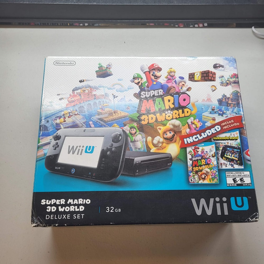 Wii U 32GB Console [Super Mario 3D World Deluxe Set] Wii U (In Box)