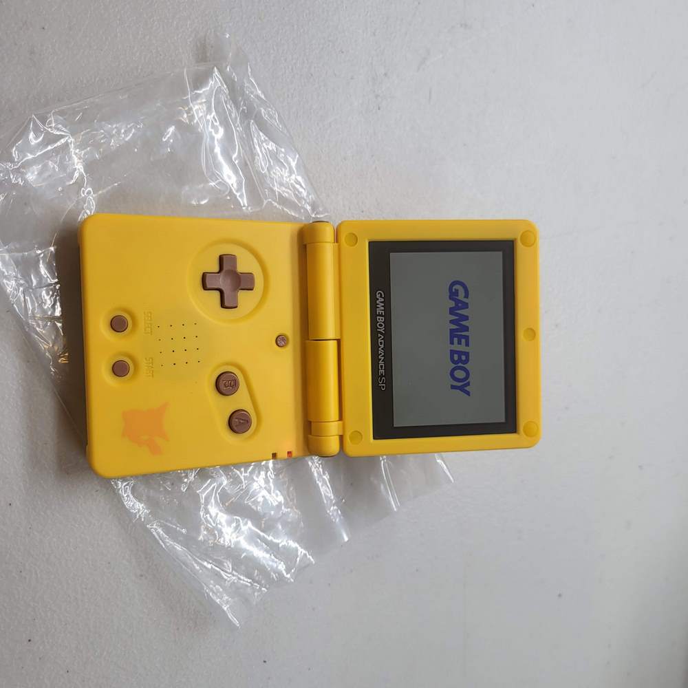 (3rd Pikachu  party ReShell and box )      Gameboy Advance SP  [AGS-101]