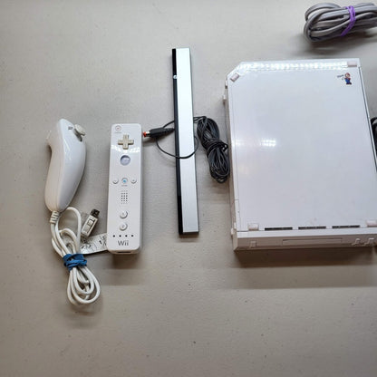 White Console Nintendo Wii System