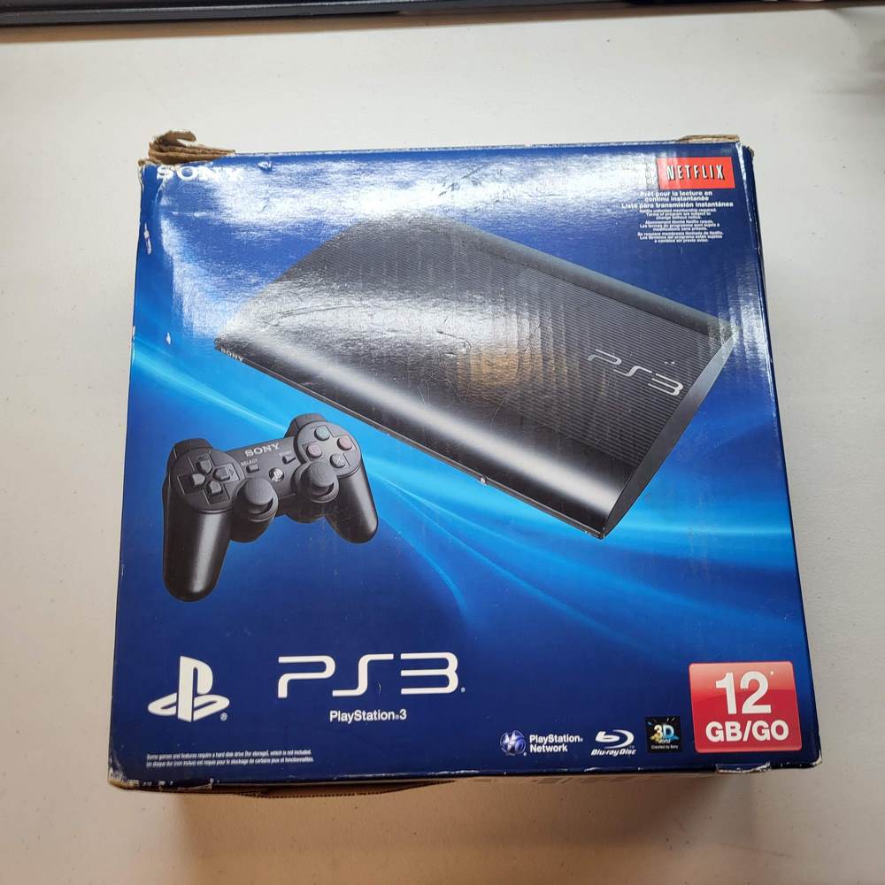 Playstation 3 Super Slim System 12GB Playstation 3 (Cib)