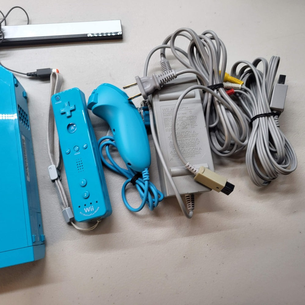 Blue Nintendo Wii System Wii