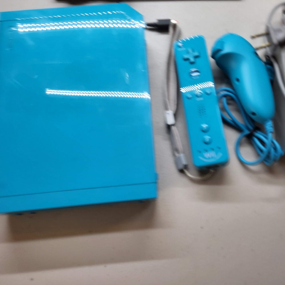 Blue Nintendo Wii System Wii