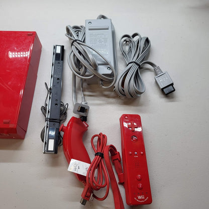 Red Nintendo Wii System Wii (Copie)