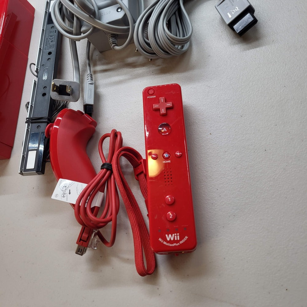 Red Nintendo Wii System Wii (Copie)