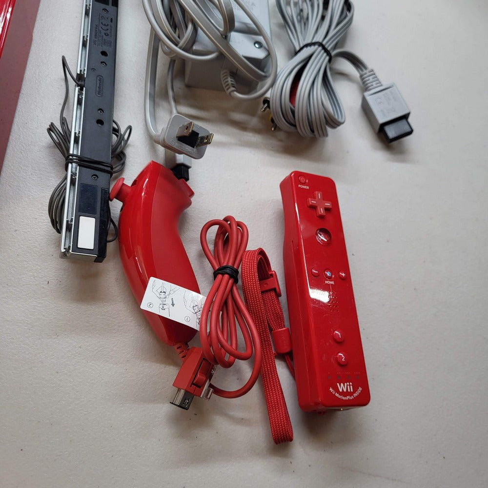 Red Nintendo Wii System Wii (Copie)