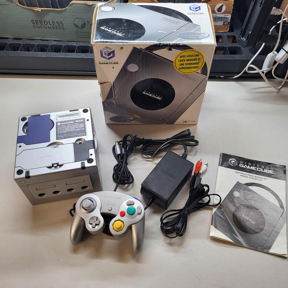 Platinum Gamecube System Gamecube (Cib) (Condition-)