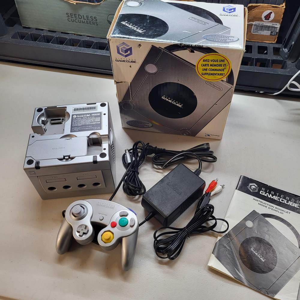 Platinum Gamecube System Gamecube (Cib) (Condition-)