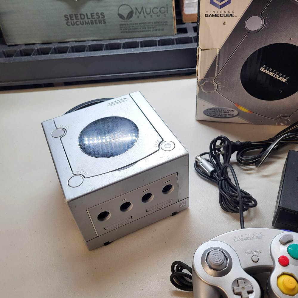 Platinum Gamecube System Gamecube (Cib) (Condition-)