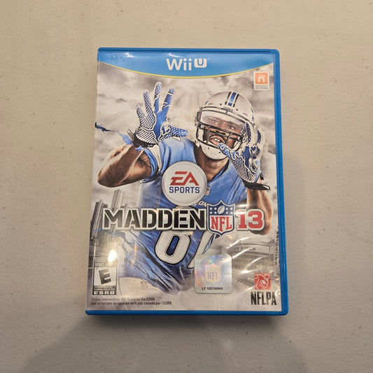 Madden NFL 13 Wii U (Cib)